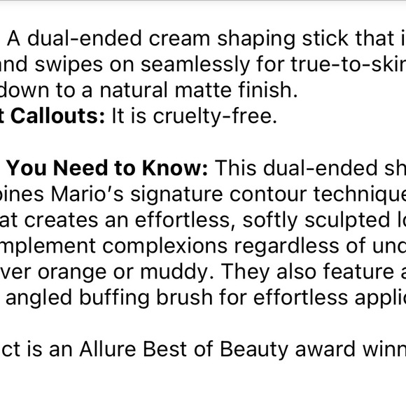 NIB!!MAKEUP BY MARIO SOFT SCULPT SHAPING STICK (full size in every shade!!) - Picture 9 of 15